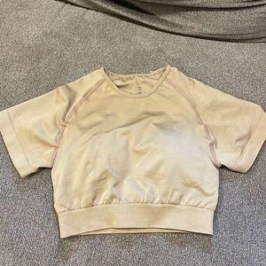 Beige Vortex Seamless Bra Top NVGTN